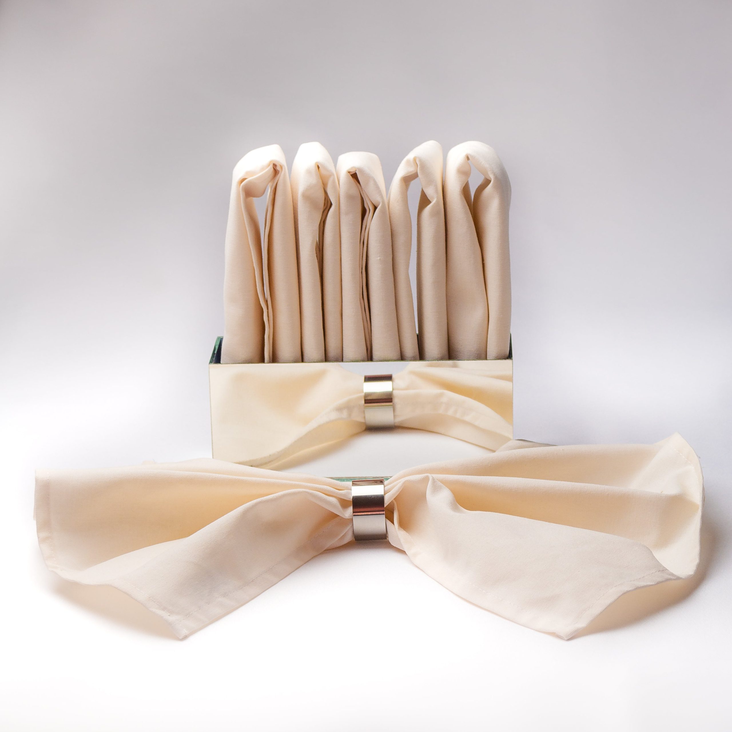 Serviettes Plain Cream / Ecru